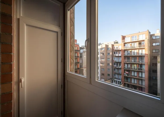 Luxe Comfort App Met Zijdelings Zeezicht En In Centrum * Ostende