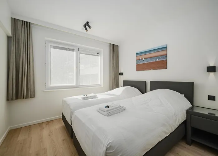 Luxe Comfort App Met Zijdelings Zeezicht En In Centrum 公寓 *